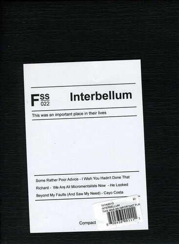 

CD диск Interbellum: This Was An Important Place In Their Lives