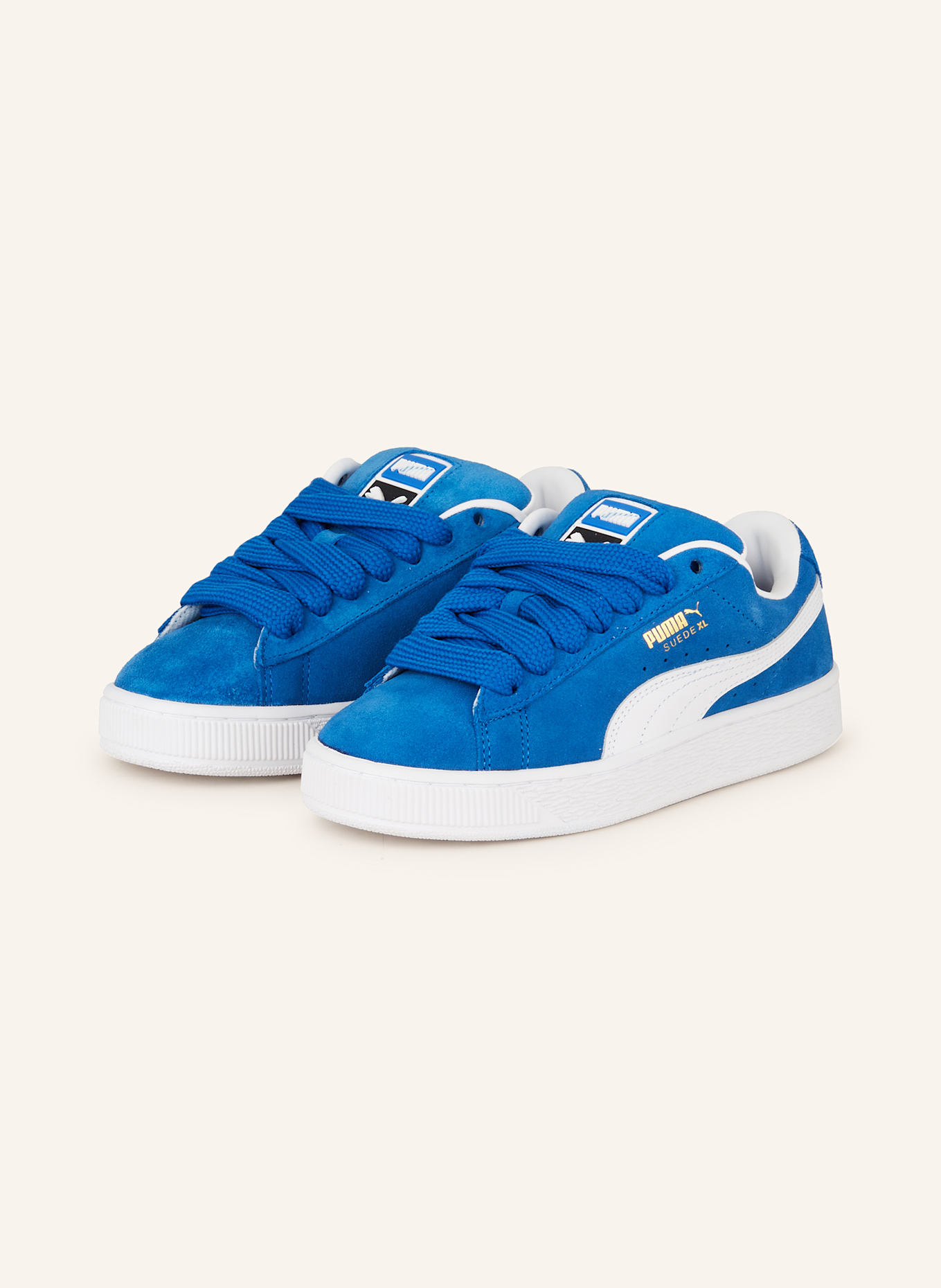 

Кроссовки замшевые xl jr Puma, синий