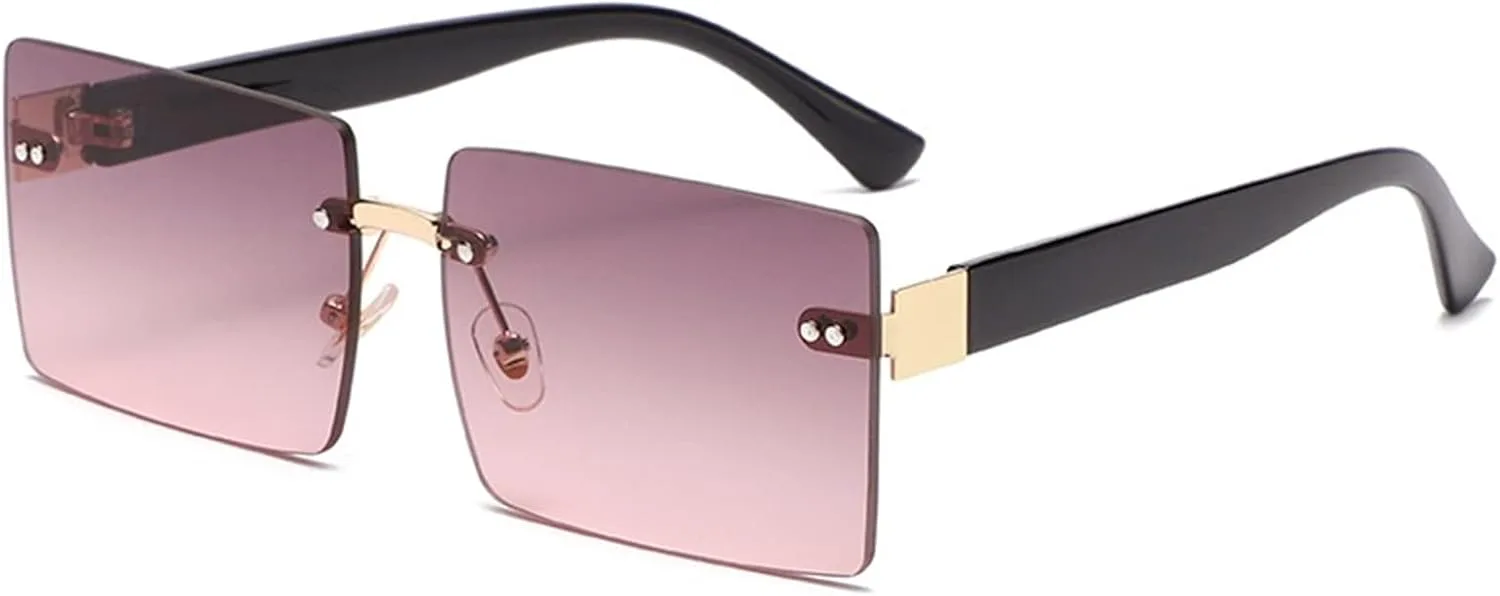 

Солнцезащитные очки в уличном стиле без квадратной оправы 2026 года для мужчин и женщин, очки для отдыха на природе, популярные среди интернет-знаменитостей MTZJH, C