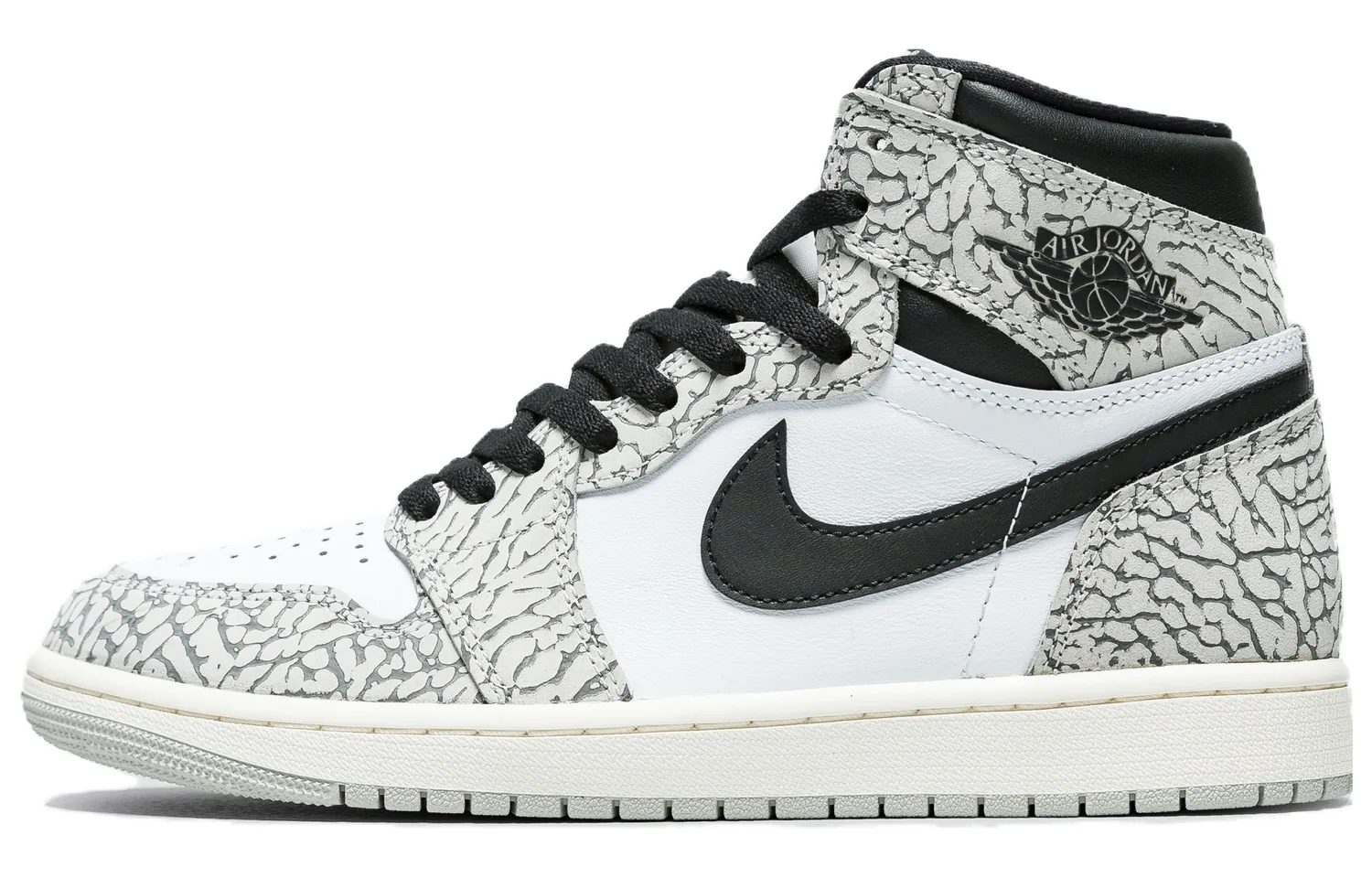 Nike Air Jordan 1 Retro High OG 'White Cement' GS