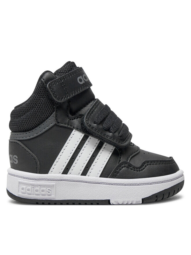 

Кроссовки Hoops Mid adidas, черный