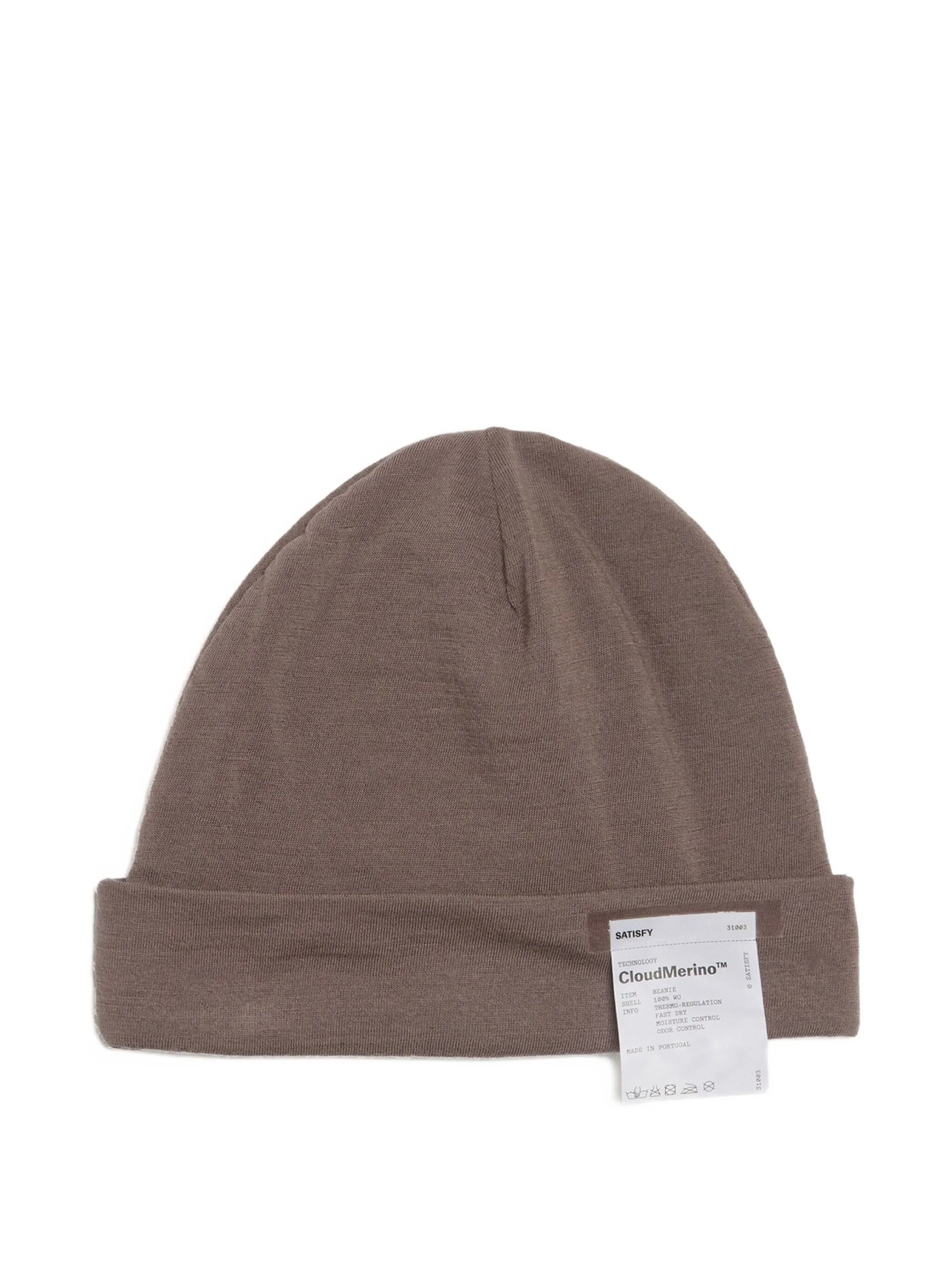 

Шерстяная шапочка-бини CloudMerino Satisfy, коричневый