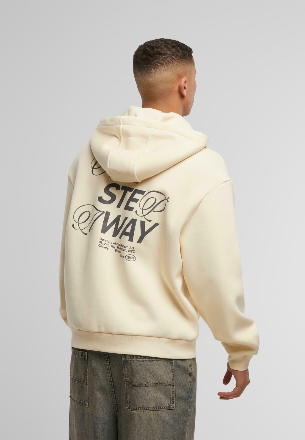 

Толстовка на молнии ONE STEP AWAY FLUFFY Upscale by Mister Tee, белый