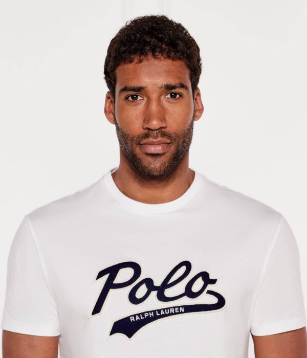 Футболки Classic fit Polo Ralph Lauren, белый — фото 4