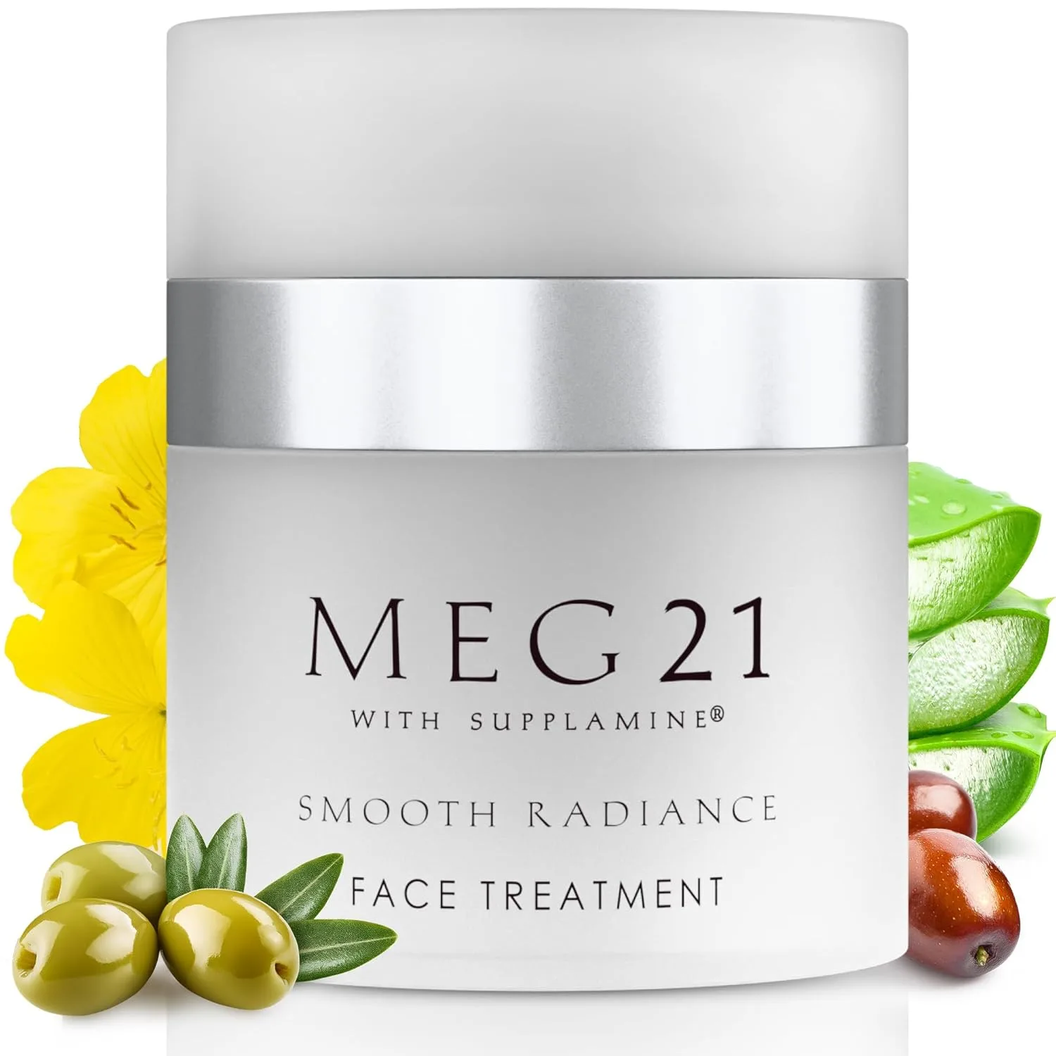 Крем для лица Meg 21 — Smooth Radiance увлажняющий против морщин с SUPPLAMINE, дневной и ночной, для женщин и, 50 мл