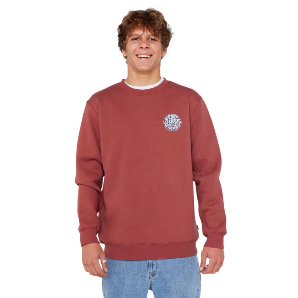 

Толстовка Rip Curl Wetsuit Icon Crew, красный