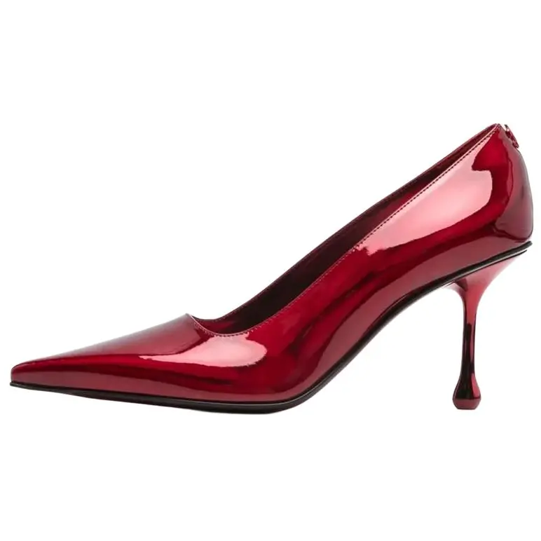 Jimmy Choo Туфли Ixia Slim Heel на высоком каблуке 8 см, женские, темно-красные