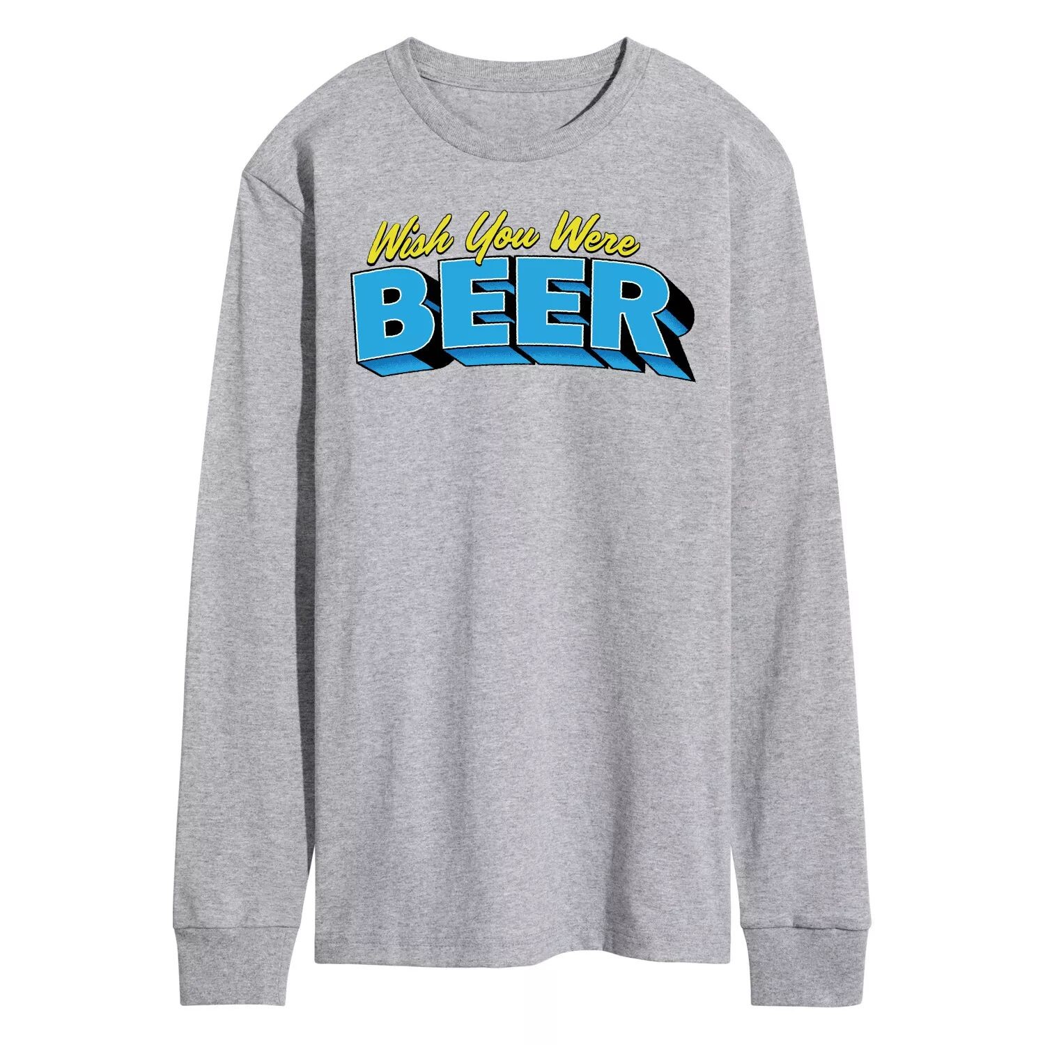 

Мужская футболка с рисунком "Wish You Were Beer" Licensed Character