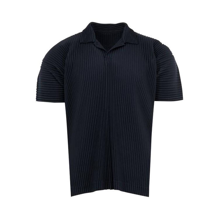 

Рубашка Issey Miyake Basic Shirt 'Navy', синий