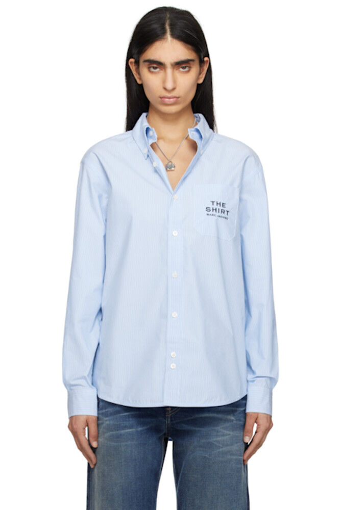 

Рубашка в сине-белую полоску Marc Jacobs