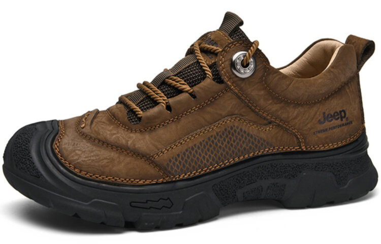 Кроссовки Jeep Casual Shoes Men Low-Top Khaki — фото 3