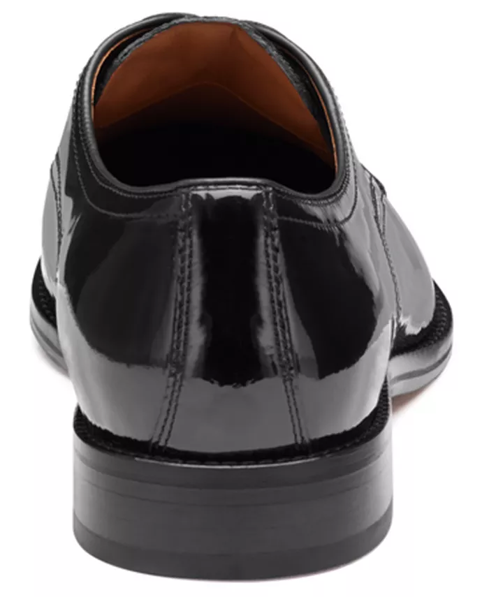 Мужские туфли Sullivan Plain Toe на шнуровке Johnston & Murphy, черный — фото 3