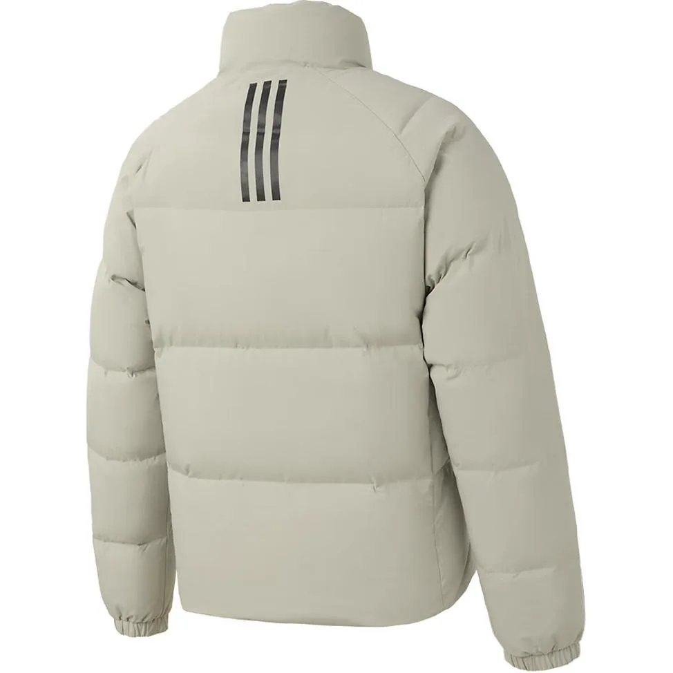 Adidas Пуховик унисекс Sesame Gray — фото 3