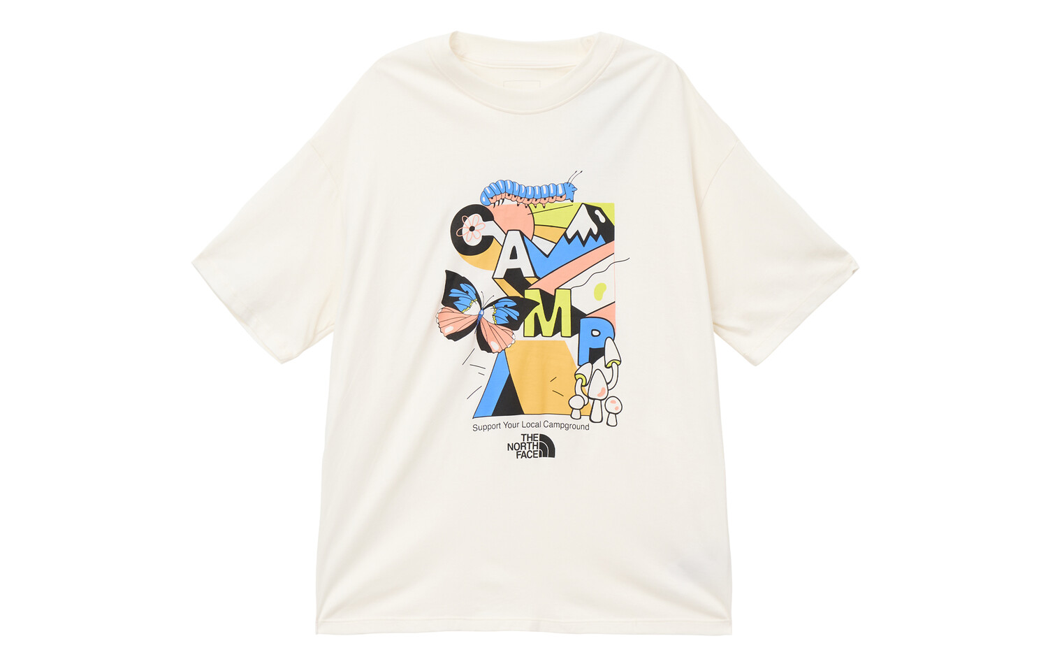 

Футболка женская белая The North Face