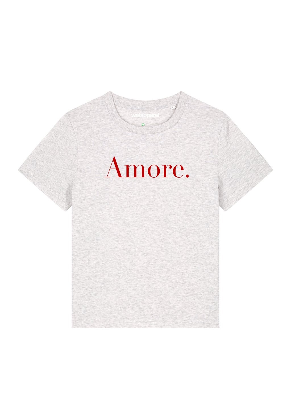 

Футболка с принтом AMORE Watapparel, цвет cool heather grey