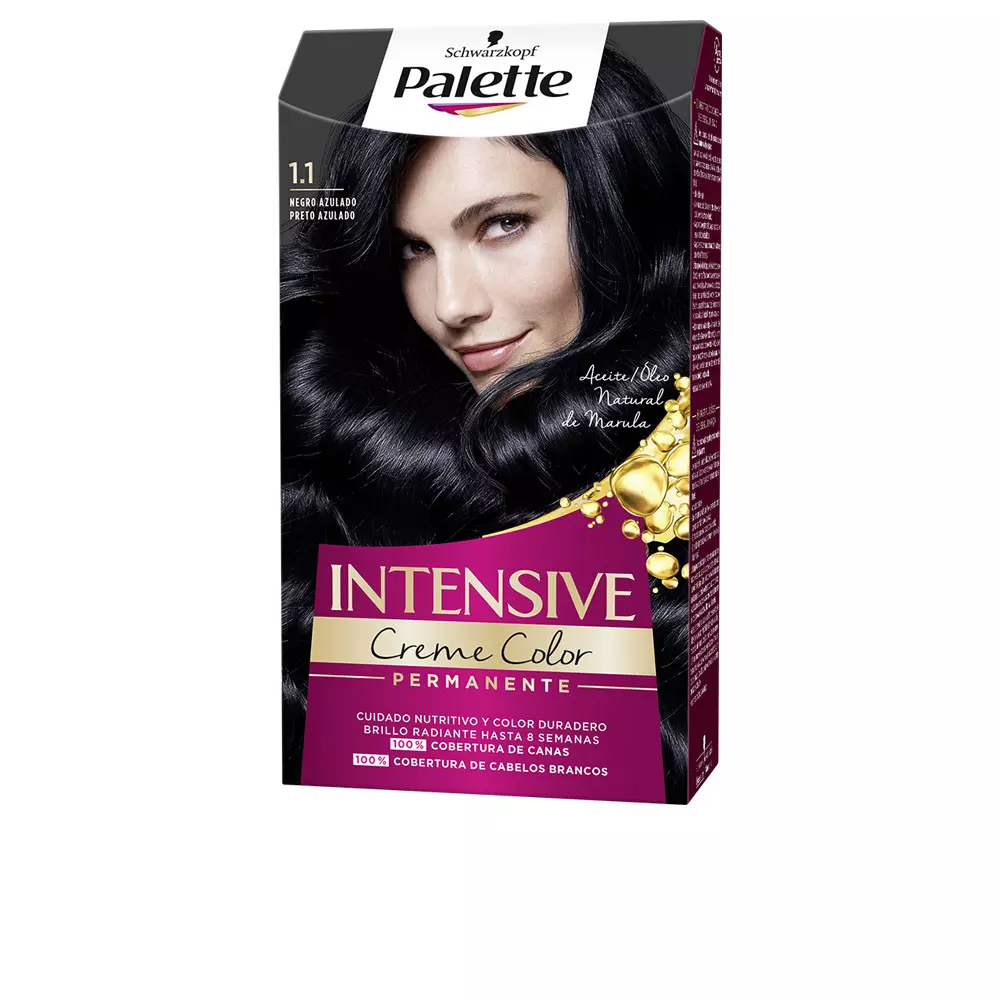 

Краска для волос Palette intensive tinte Palette, цвет 1.1-negro azulado, 1 шт.