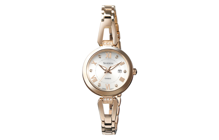 

CASIO Часы Women's SHEEN Silver Watch