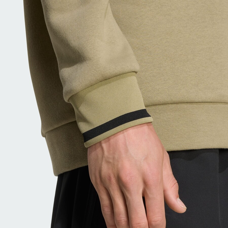 Толстовка ADIDAS ORIGINALS Badge Crewneck, Khaki — фото 4