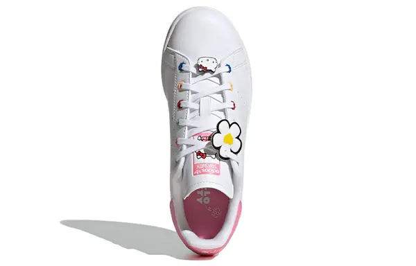 Кроссовки hello kitty x stan smith Adidas, белый — фото 4
