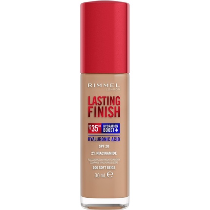 

Lasting Finish 35HR Foundation 200 Мягкий бежевый Rimmel, Коричневый, Lasting Finish 35HR Foundation 200 Мягкий бежевый Rimmel