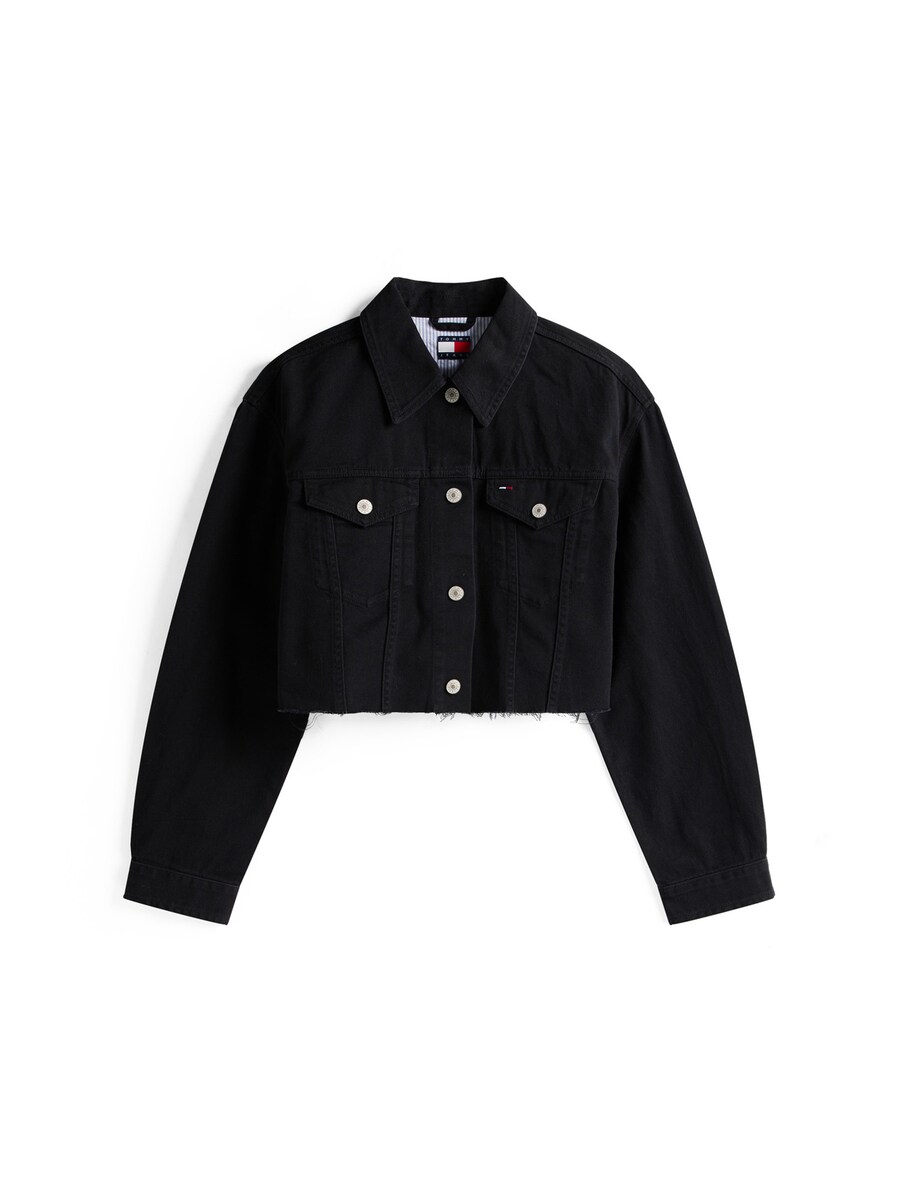 

Куртка межсезонная Tommy Jeans, цвет Black/Black denim