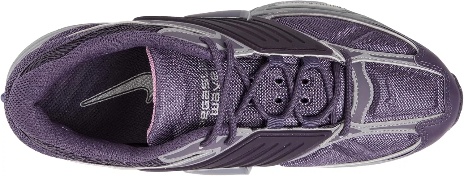 Мужские кроссовки Nike Air Pegasus Wave, Dark Raisin Cement Grey Metallic Silver — фото 3