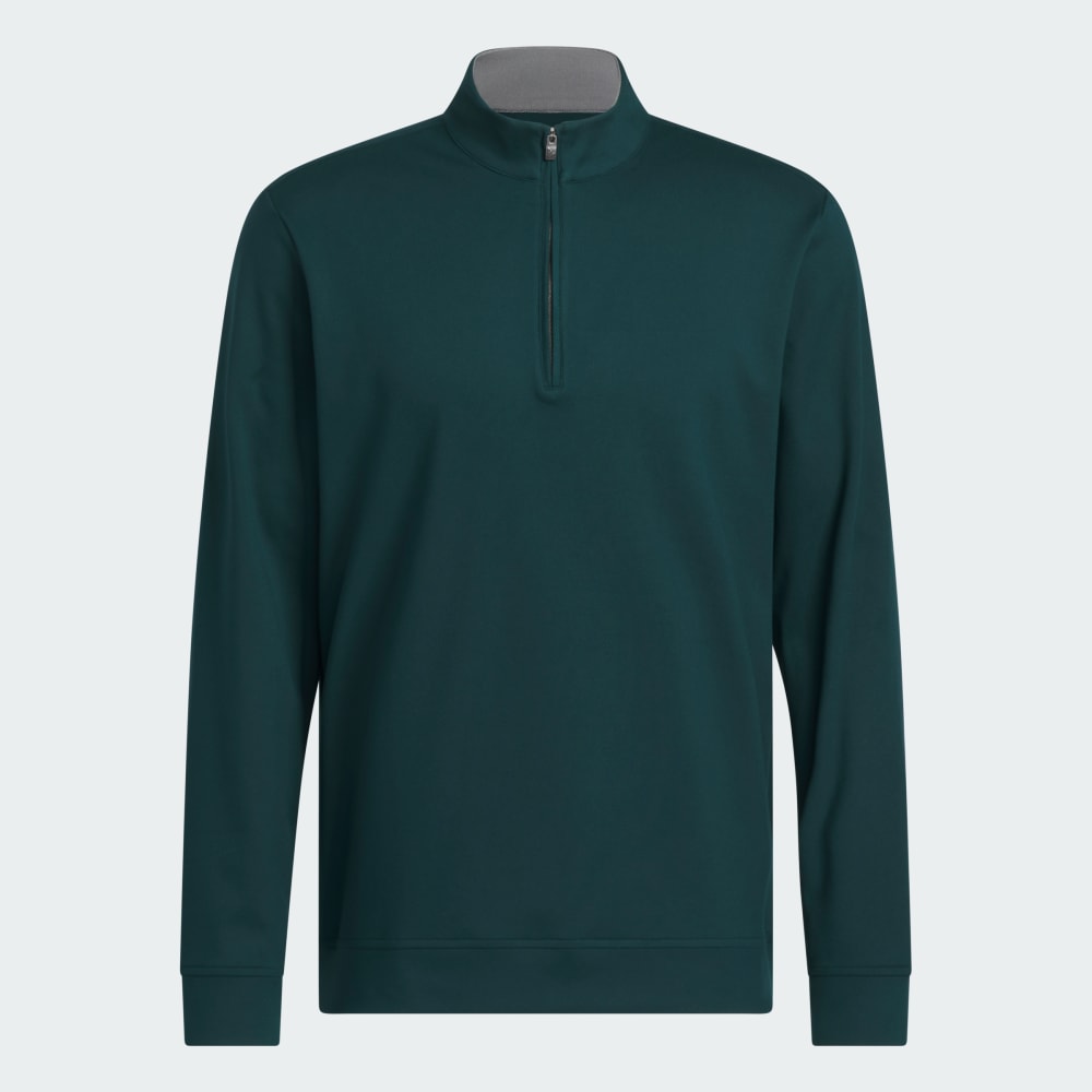 Толстовка Adidas Ultimate365 Classic Quarter-Zip, цвет Aurora Ivy — фото 4