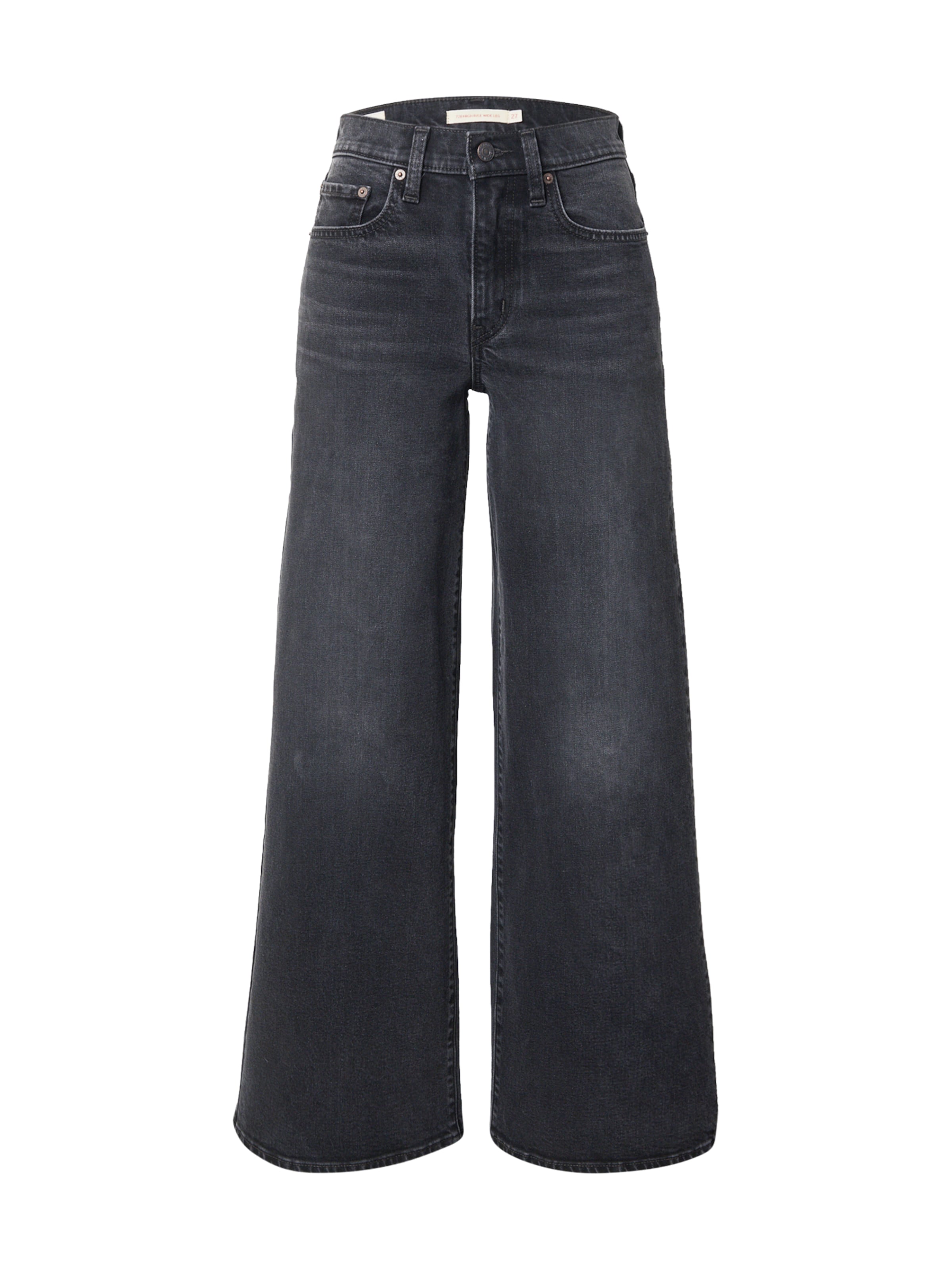 

LEVI'S Широкие джинсы '728' в темно-сером цвете