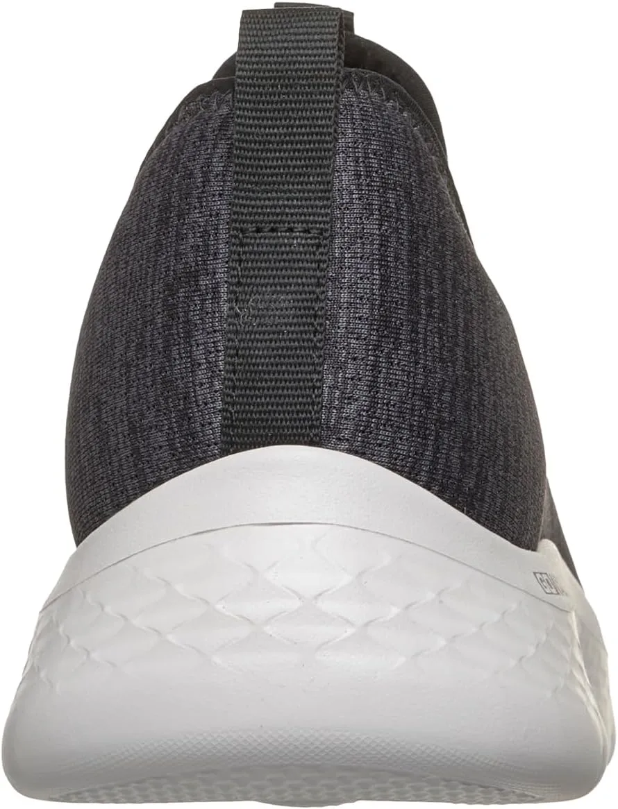 Мужские спортивные кроссовки Skechers Gowalk Flex с воздушной подушкой без шнурков, белый — фото 4