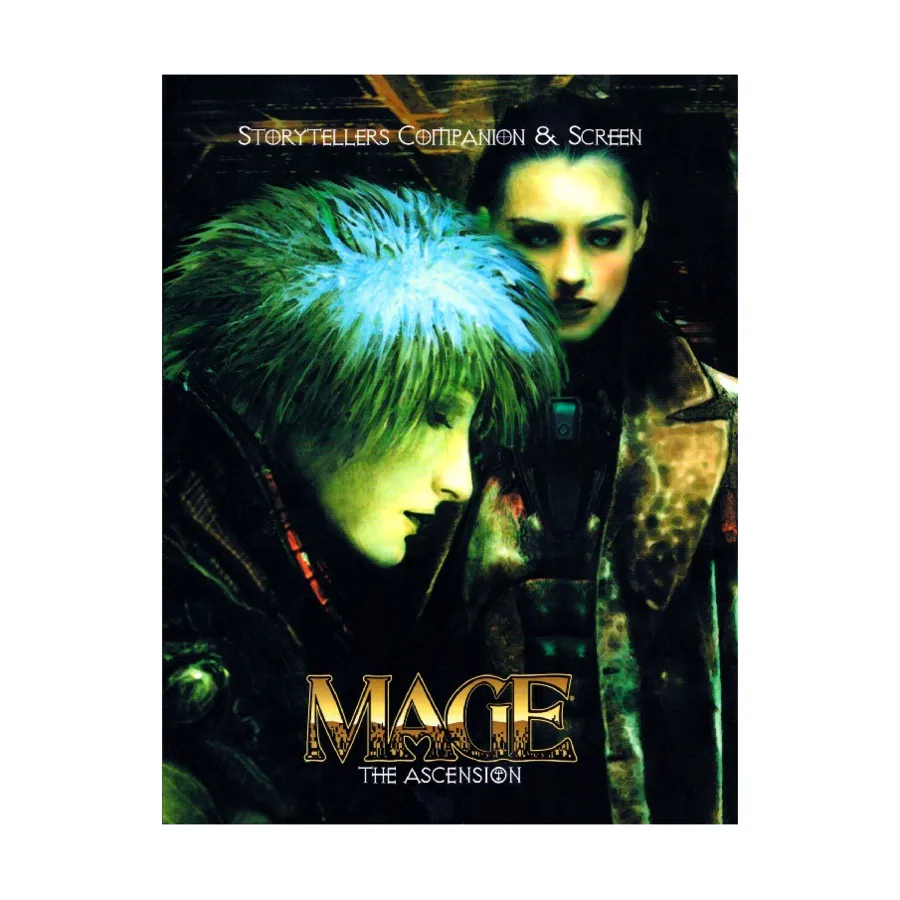 

Экран рассказчика (3-е издание) с Companion, Mage - The Ascension - Core Books, Sourcebooks & Story Books