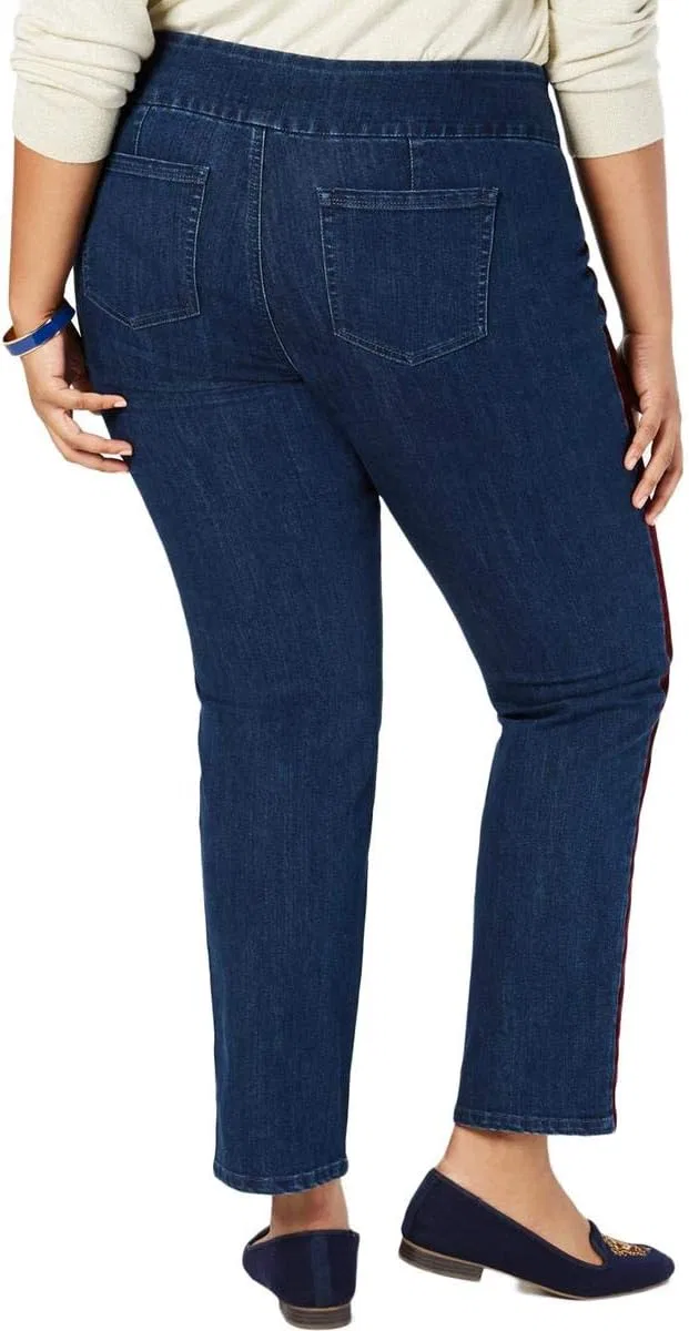 Джинсы Cambridge Plus Size с эффектом утягивания живота — фото 2