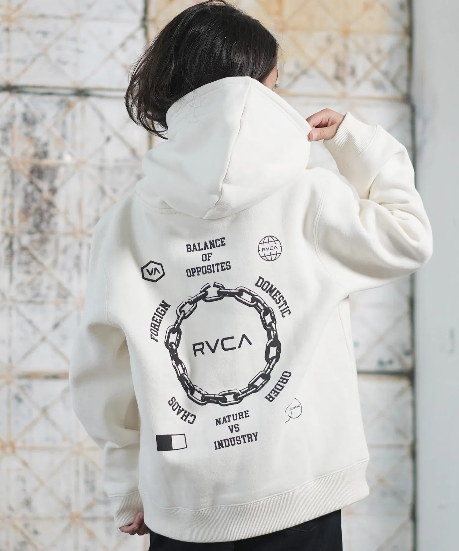 Детская толстовка RVCA METAL URGY HD BF046-007 — фото 3