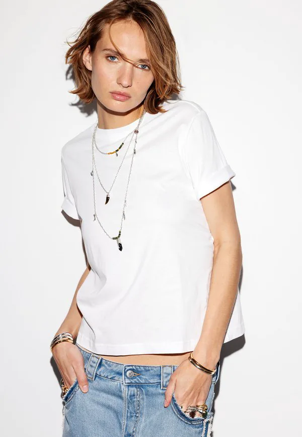 

Базовая футболка с круглым вырезом & Other Stories, White