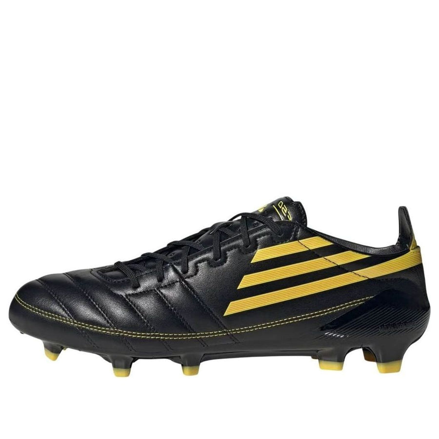 

Кроссовки adidas F50 Elite 2010 Leather FG 'Black Yellow', черный