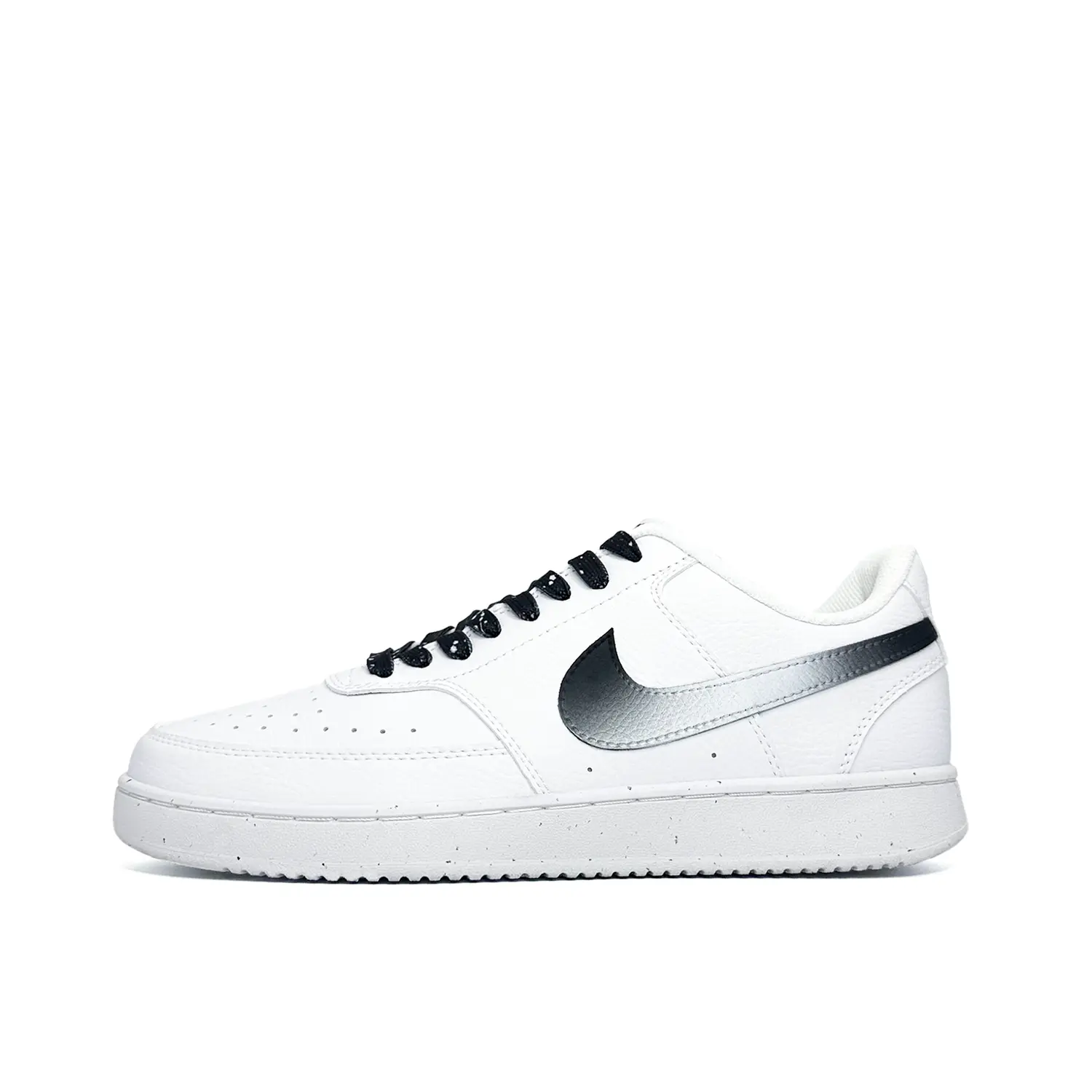 

Nike Court Vision 1 Casual, Vintage, Classic, устойчивые к истиранию, низкие кроссовки для скейтбординга мужские черный белый