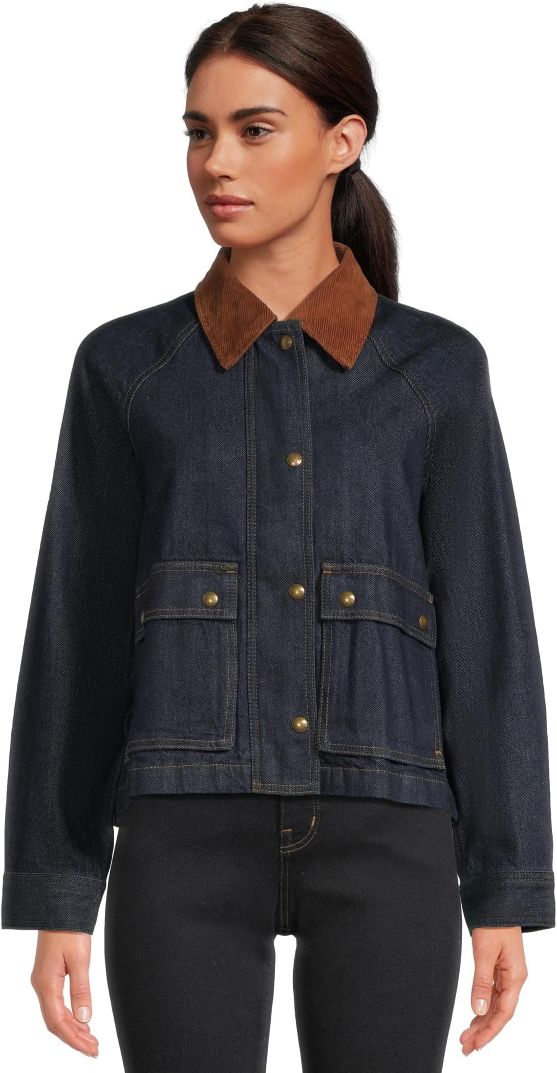 

Куртка Madewell Swing Barn Jacket, цвет Rinse Wash