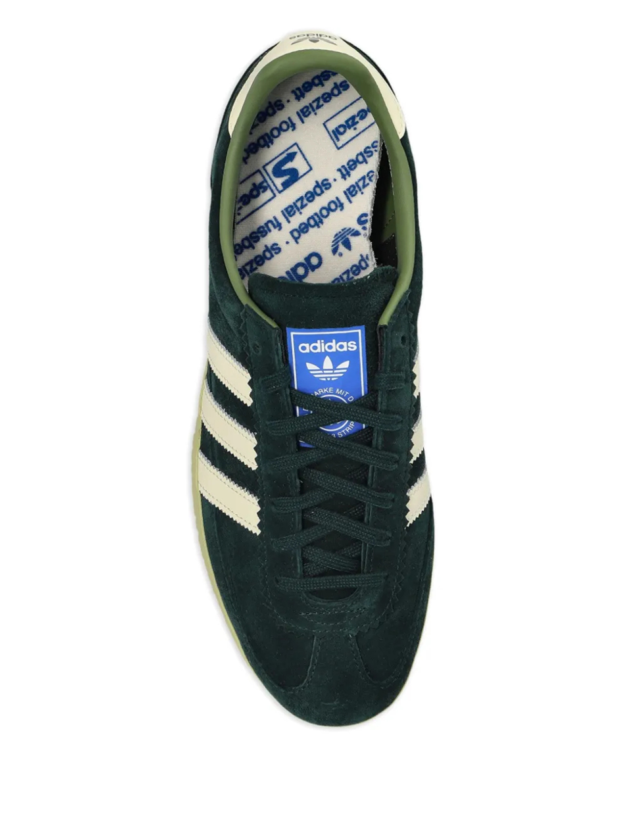 Кроссовки Adidas Roelee SPZL, зеленый — фото 4