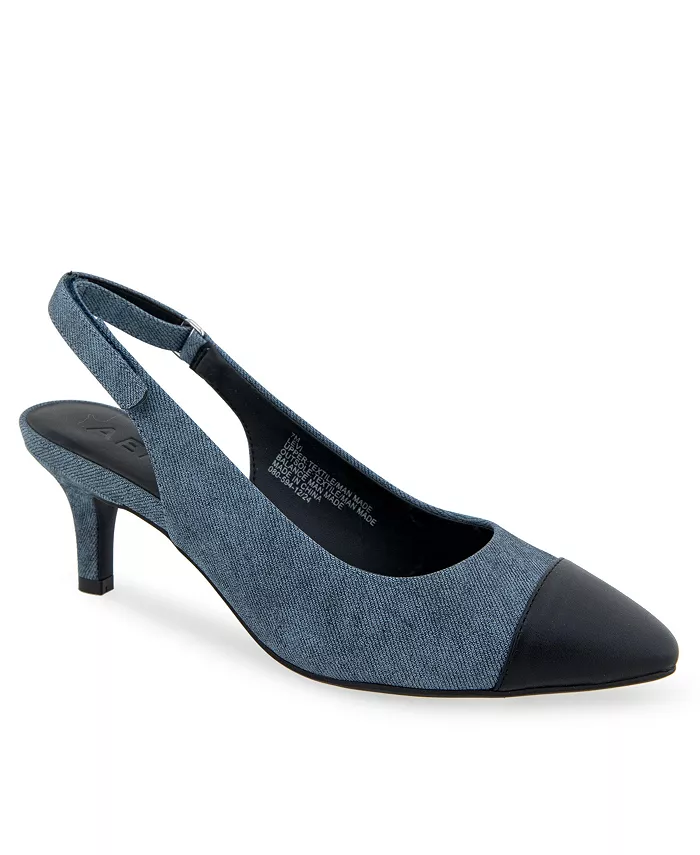 Женские туфли Levi на круглом носке с открытой пяткой Aerosoles, синий
