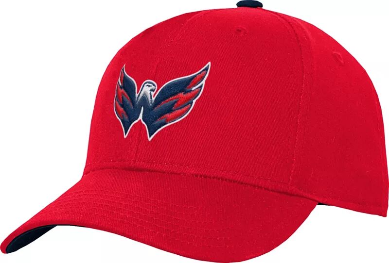 

Outerstuff Молодёжная кепка НХЛ Washington Capitals изогнутой формы Snapback