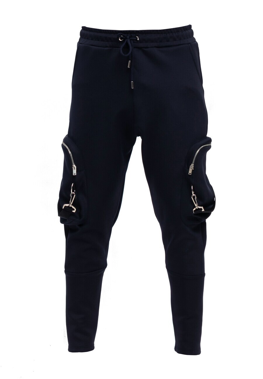 

Брюки-карго Tom Barron Slim fit Cargo Pants, синий