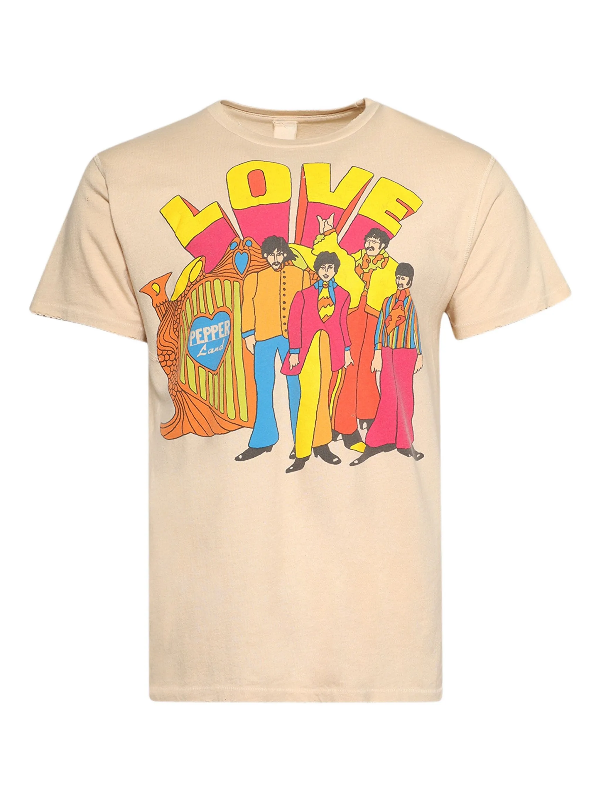 

Футболка с графичным принтом Madeworn, бежевый