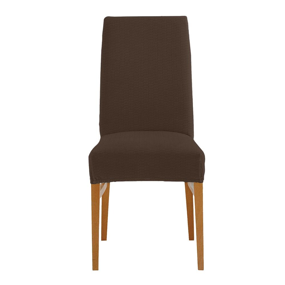 

Brylanehome Bh Studio Brighton Эластичный чехол на стул для столовой BrylaneHome, цвет Chocolate