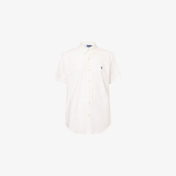 

Рубашка Polo Ralph Lauren с вышитым логотипом, белый