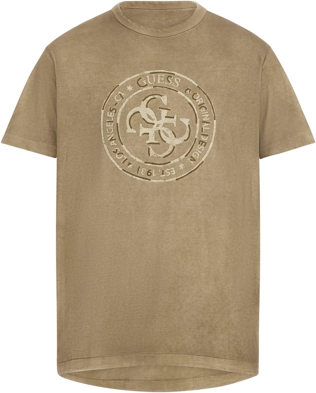 

Мужская футболка Guess Eco с коротким рукавом и трещинами, Impact Grey, Серый, Мужская футболка Guess Eco с коротким рукавом и трещинами, Impact Grey