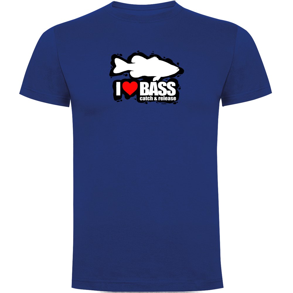 

Футболка Kruskis I Love Bass, синий