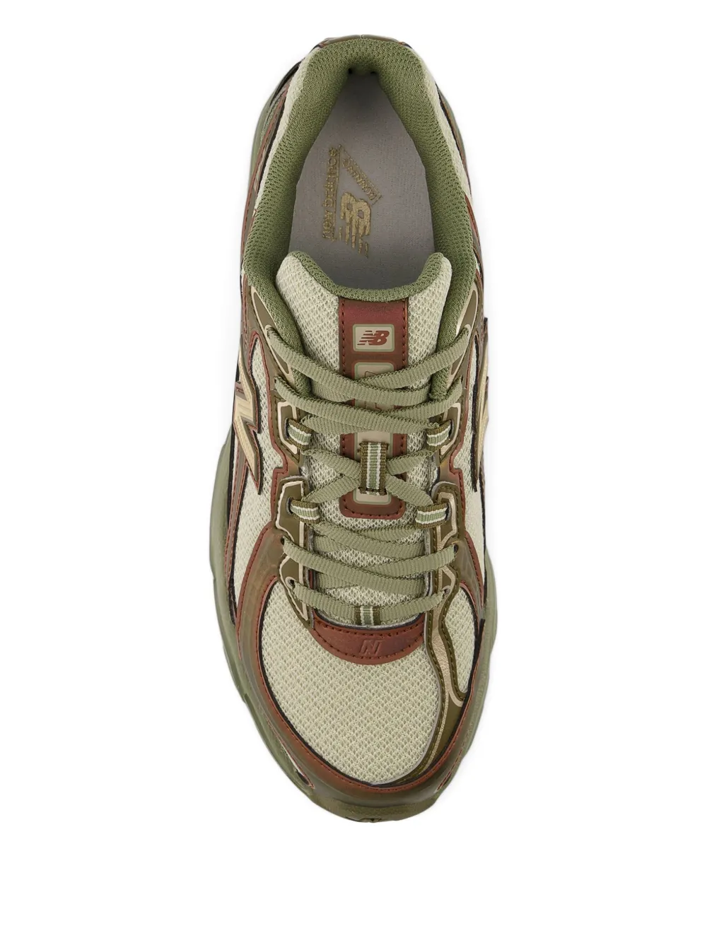 Кроссовки 740 New Balance, зеленый — фото 3