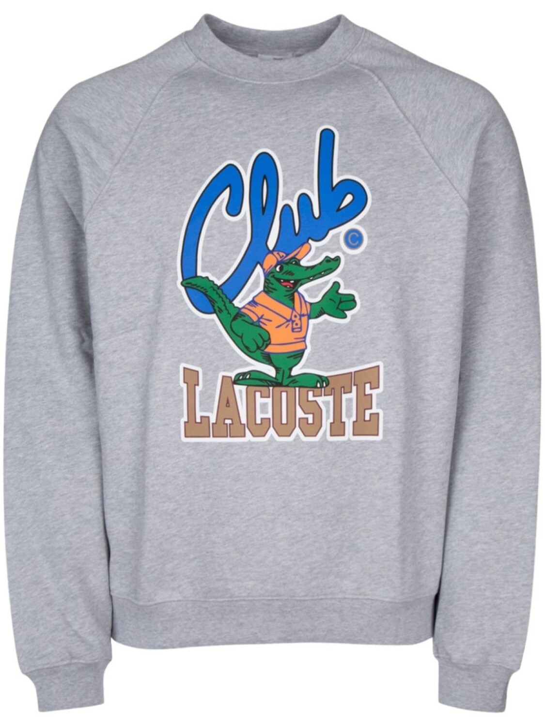 

Толстовка с графичным принтом Lacoste, серый