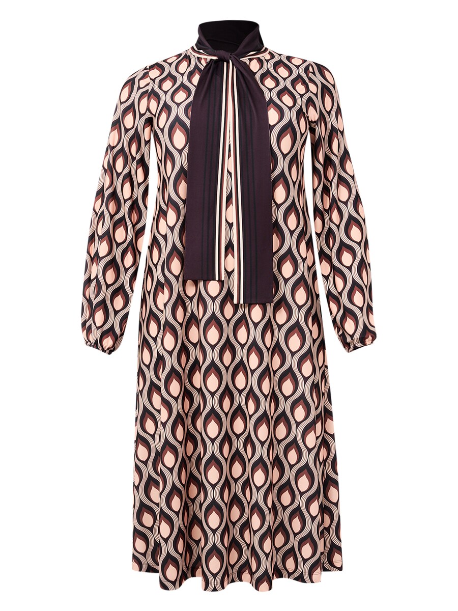 

Макси платье YOEK GOCCIA, Beige/Blackberry