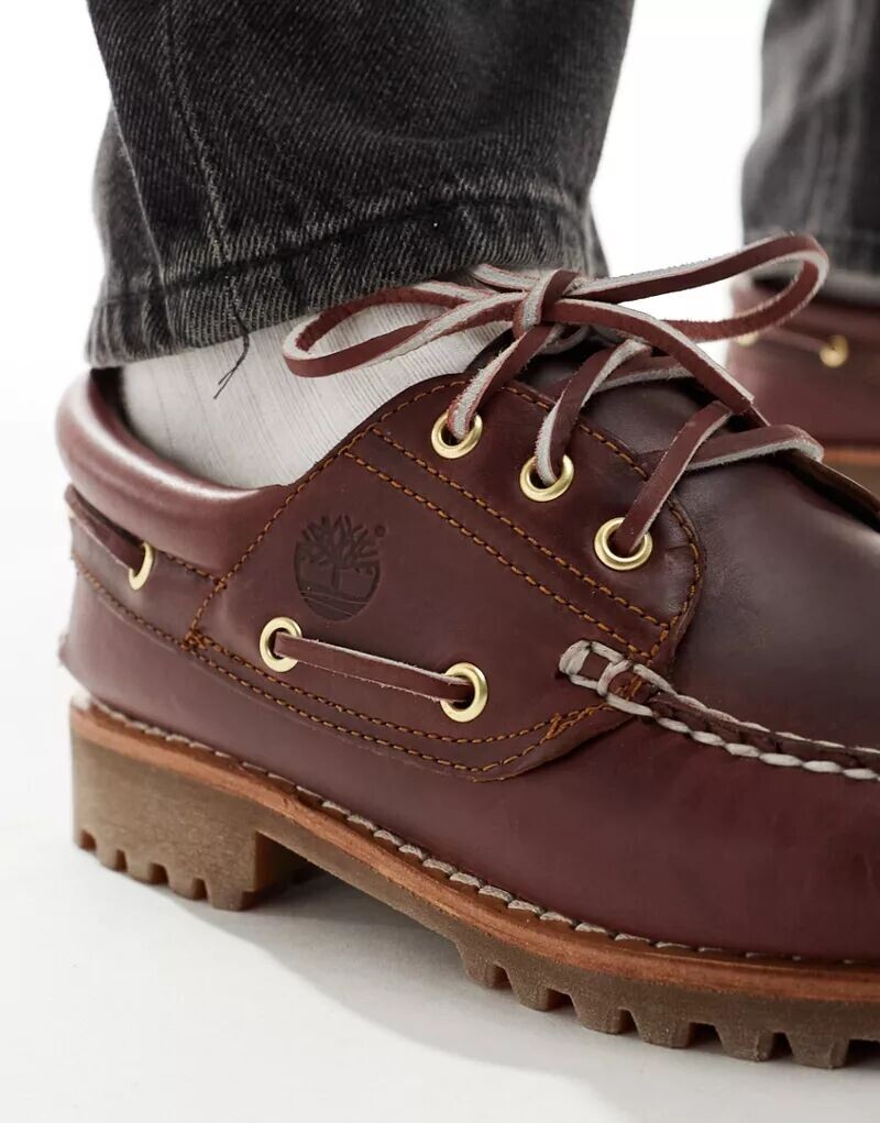 Топсайдеры Timberland Authentics из натуральной кожи — фото 2