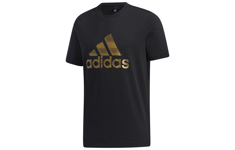 

MUST HAVES Футболка мужская черная Adidas, черный